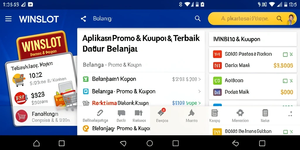 Tampilan antarmuka WINSLOT yang menarik dan fungsional.